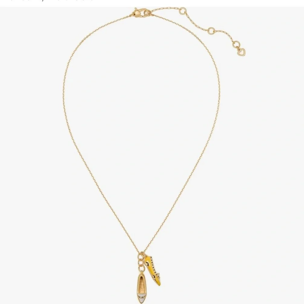 $78 kate spade New York Minute Mini Gogo Taxi Flats Pendant, Multi Color